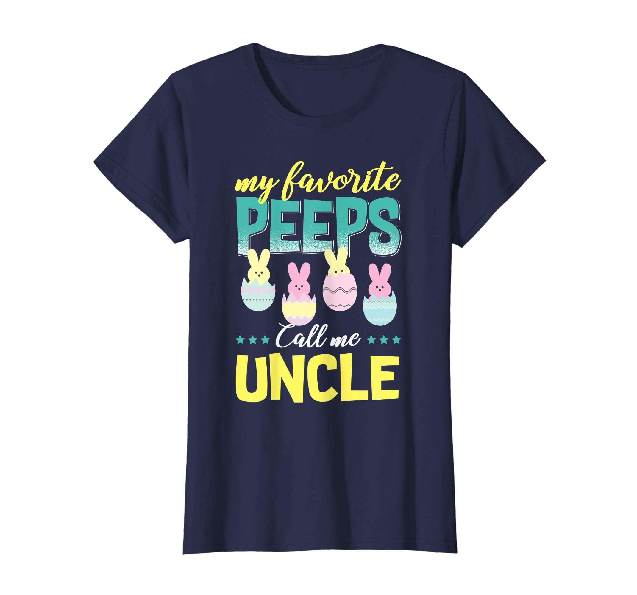 My Favorite Peeps Call Me Uncle T-Shirt Easter Gift Shirt