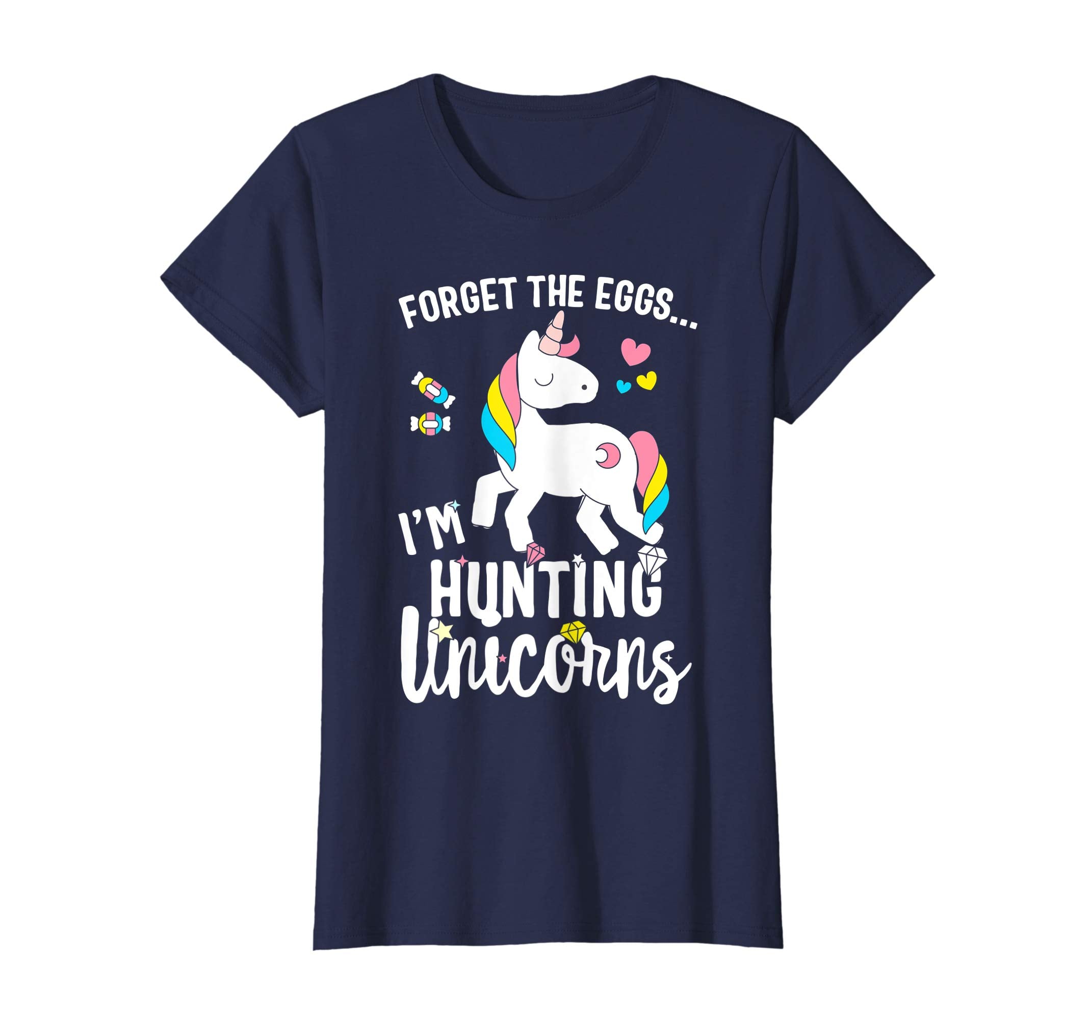 Girls Easter Unicorn Shirt Forget Eggs Unicorns Kids Gift