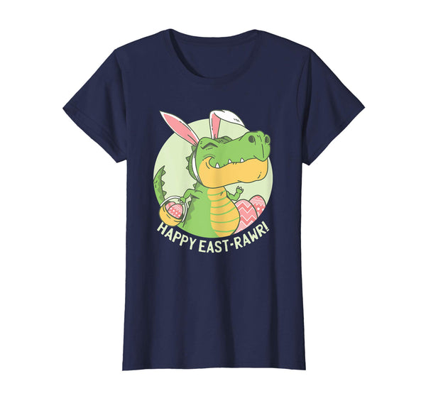 Funny Easter T-Rex Dinosaur T Shirt Gift for Kids, Men Women