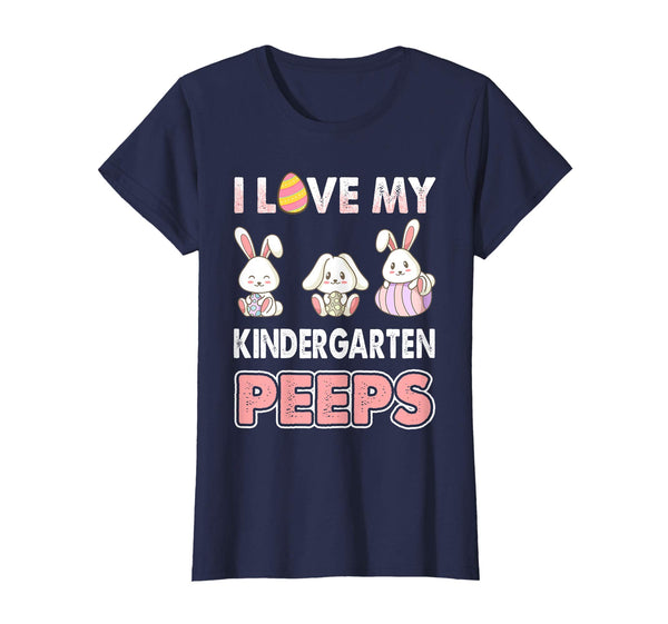 I Love My Kindergarten Peeps Easter Day T-Shirt