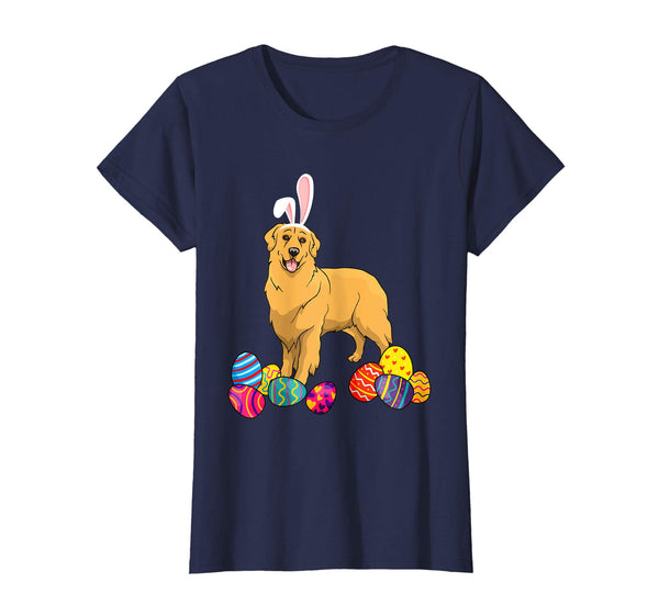 Golden Bunny Ear With Egg Easter Easter Day Shirt
