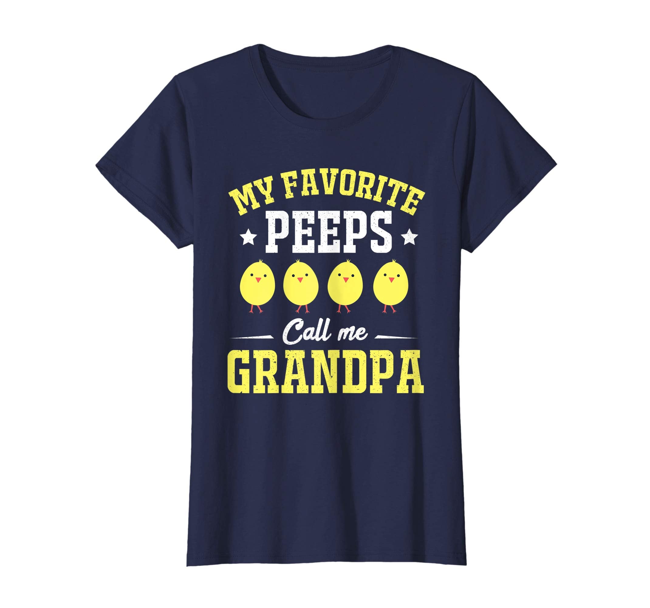 My Favorite Peeps Call Me Grandpa Easter Day T-Shirt