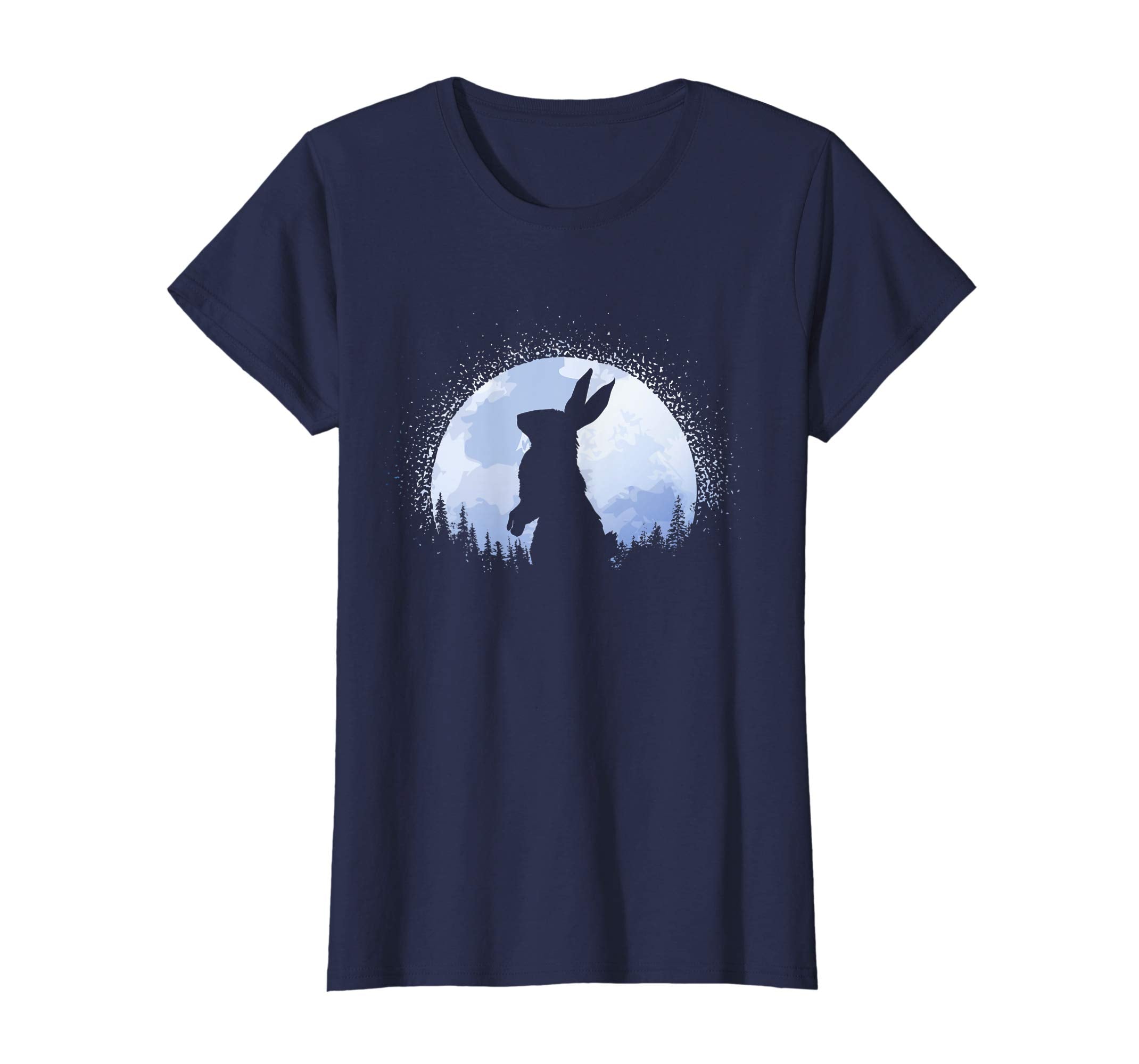 Easter Rabbit Blue Moon T-Shirt Funny Easter Shirt Kids