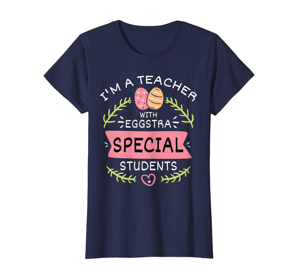 easter teacher with eggstra special students t shirts gift