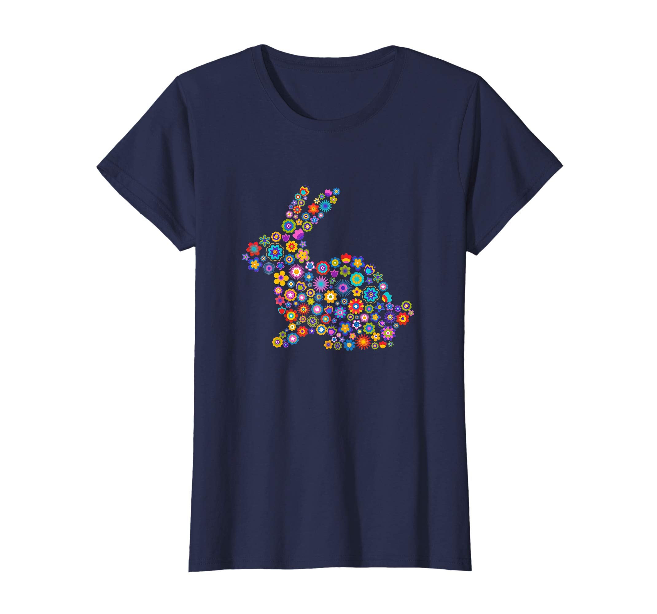 Cute Bunny Flower Easter Day Gift T Shirt