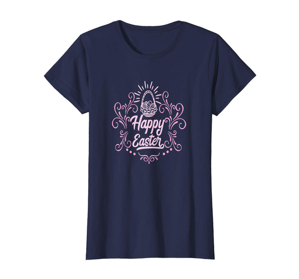 Happy Easter Basket with Eggs T-Shirt
