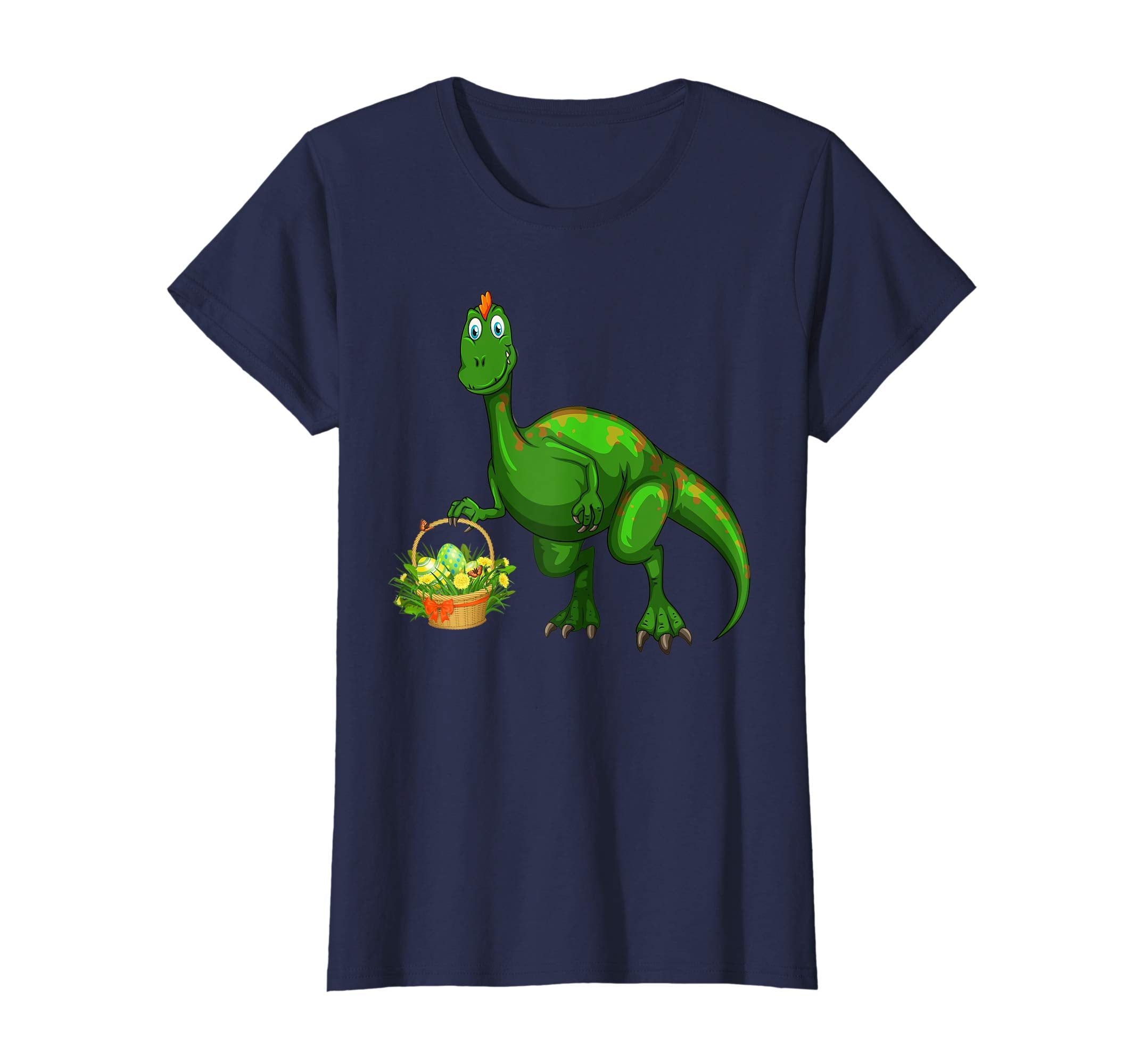 Funny Easter Shirts For Kids T-Rex Dinosaur Boys Girls Hunt
