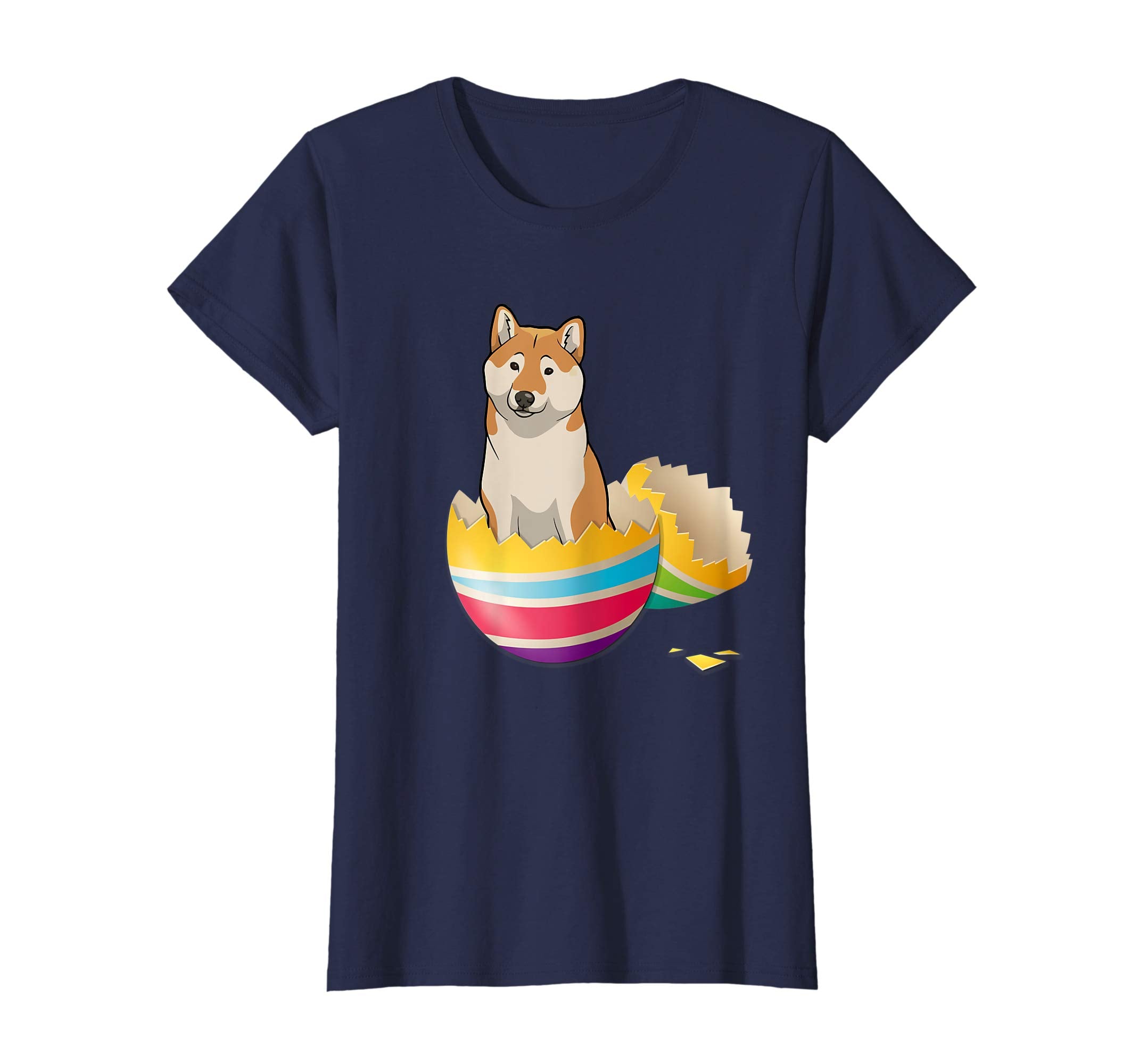 Shiba Hatching From Easter Egg Easter Day Shirt