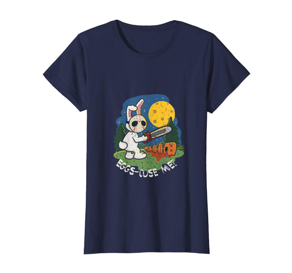 Evil Easter Bunny Funny Vintage Design Horror T-shirt