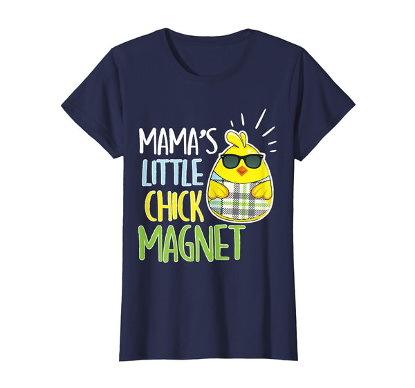 Mama's Little Chick Magnet Easter Shirt for Boys Egg Hunt