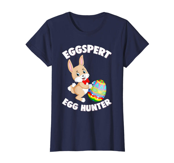 Eggspert Egg Hunter Happy Easter Kids Boys Girls T Shirt