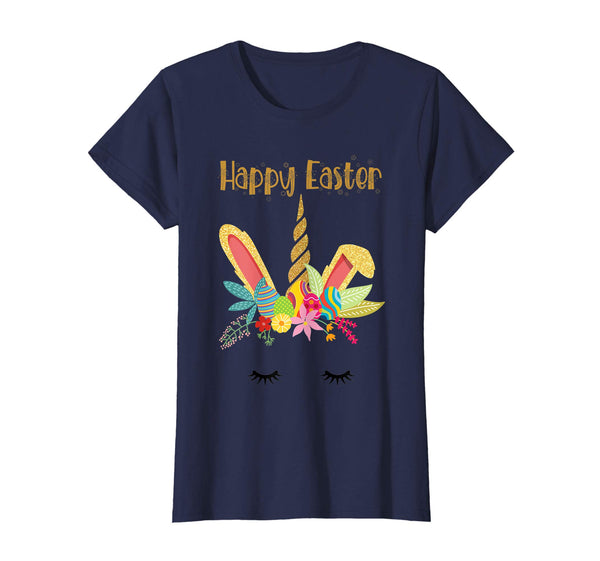 Bunny Unicorn Face Easter Shirts Easter Eggs Gift Birthday