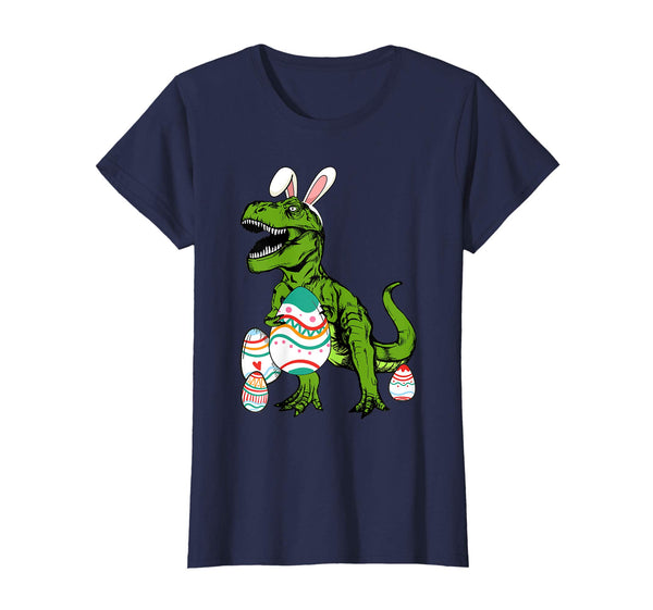 Funny Dinosaur Easter Egg Hunter Eggcellent Shirt Kids Boys