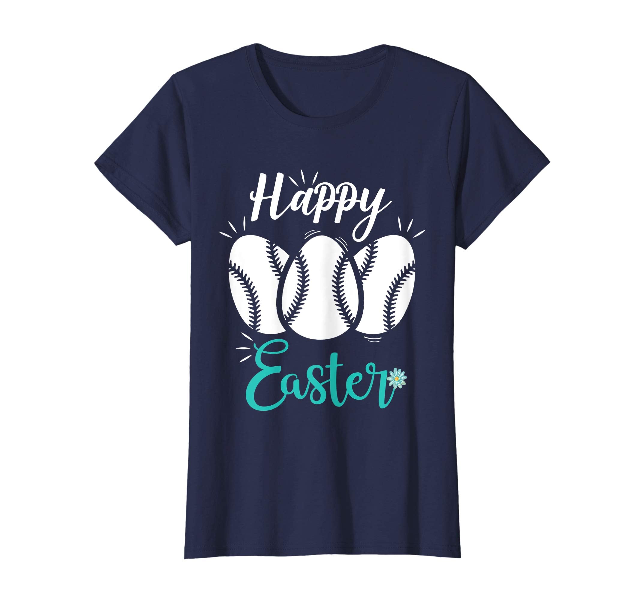 Easter baseball eggs Funny T-shirt for boy girl men women