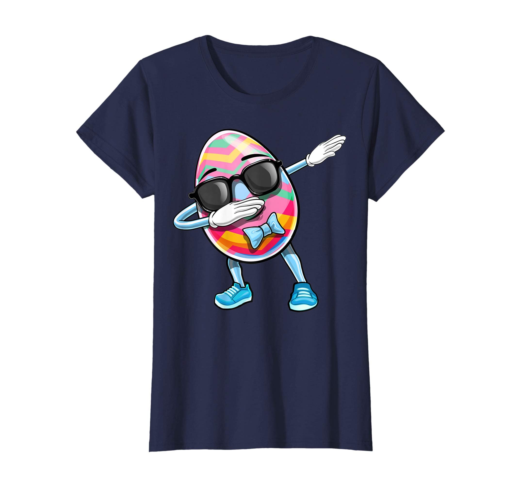 Dabbing Easter Egg Long Sleeve Shirt Easter Day Gift Women