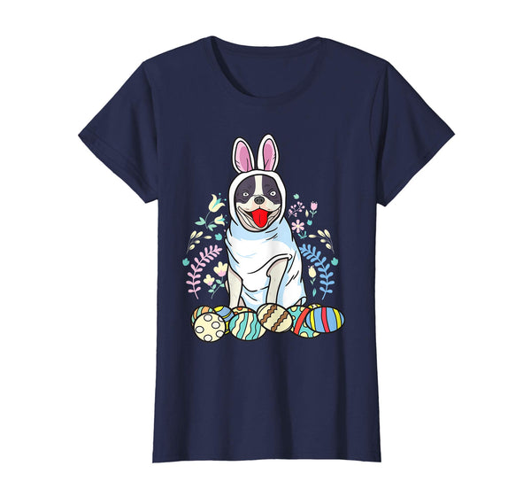 Bunny Easter Shirt French Bulldog Shirt Cool Dog T-Shirt