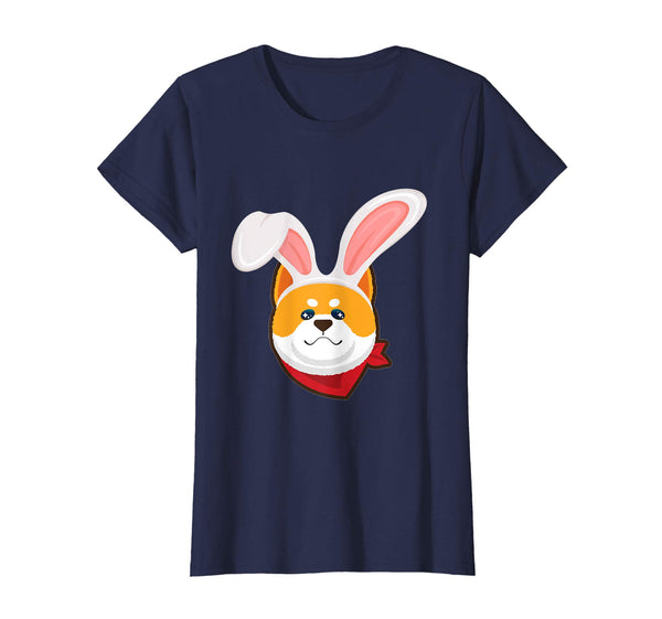 Shiba Inu Dressed As Easter Bunny With Rabbit Ears T-Shirt