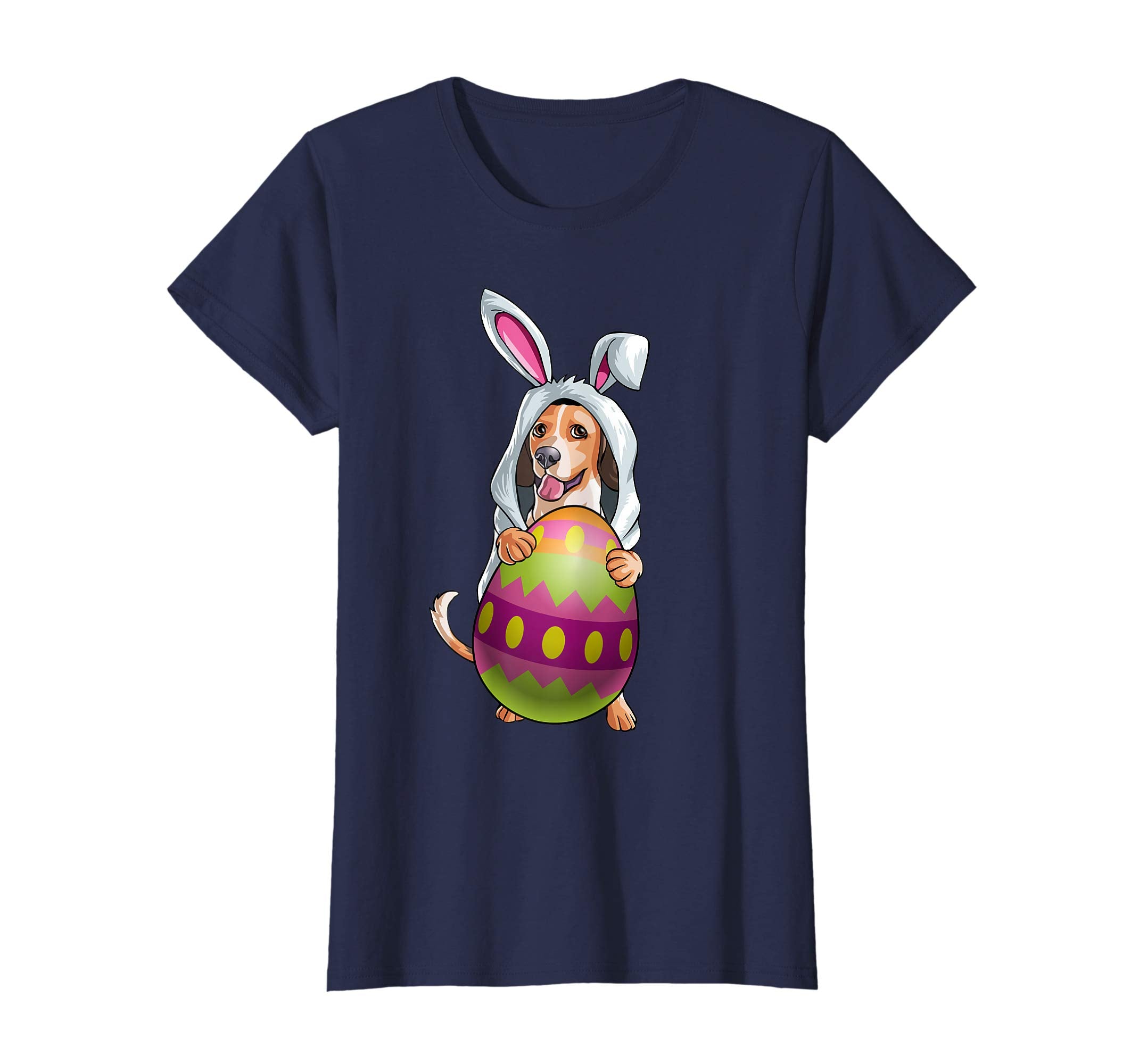 Easter Beagle T Shirt Men Women Kids Bunny Basket Eggs