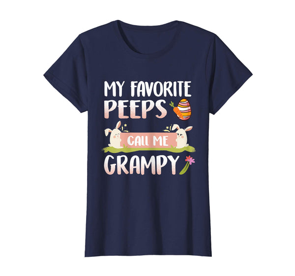 My Favorite Peeps Call Me Grampy Happy Easter T-Shirt