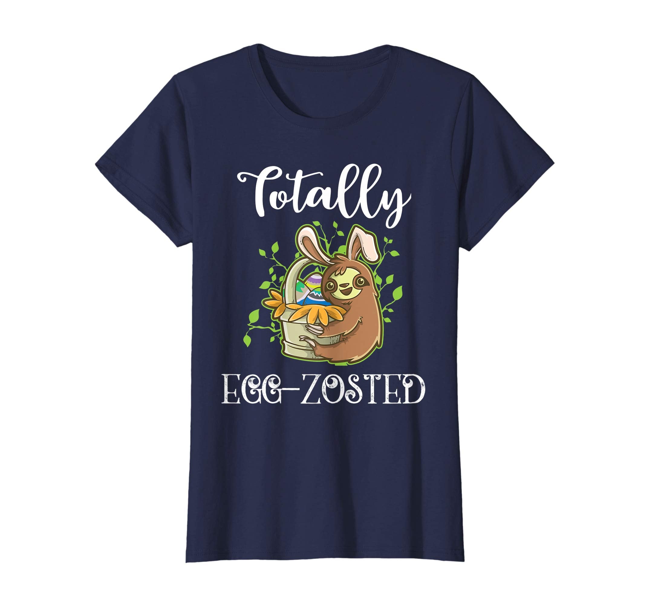 Sloth Easter T-Shirt For Lazy Tired People Adult Humor Gift