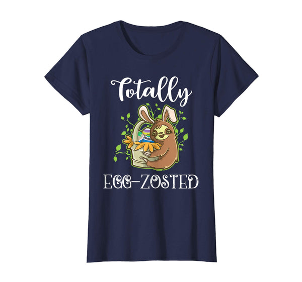 Sloth Easter T-Shirt For Lazy Tired People Adult Humor Gift