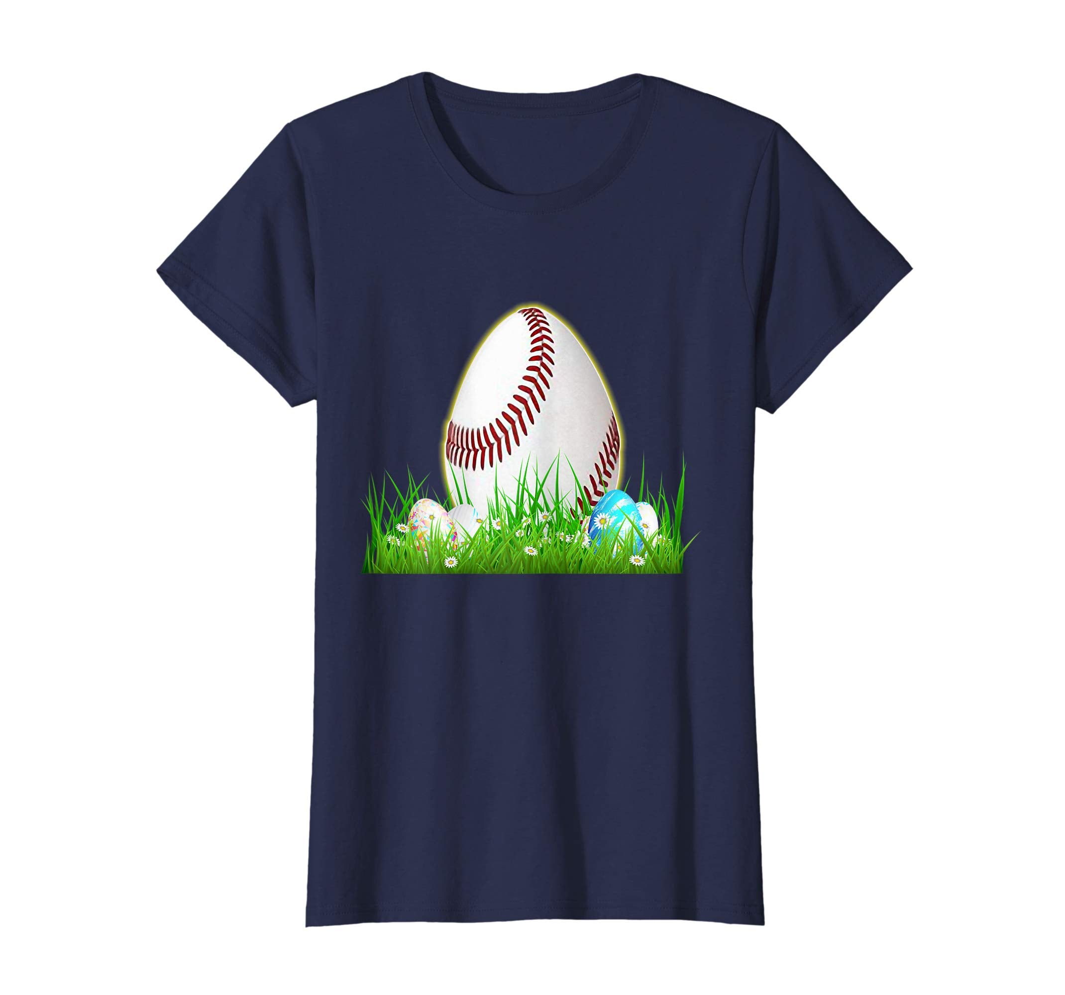 Baseball Egg Easter Cute Jesus Christian T-shirt
