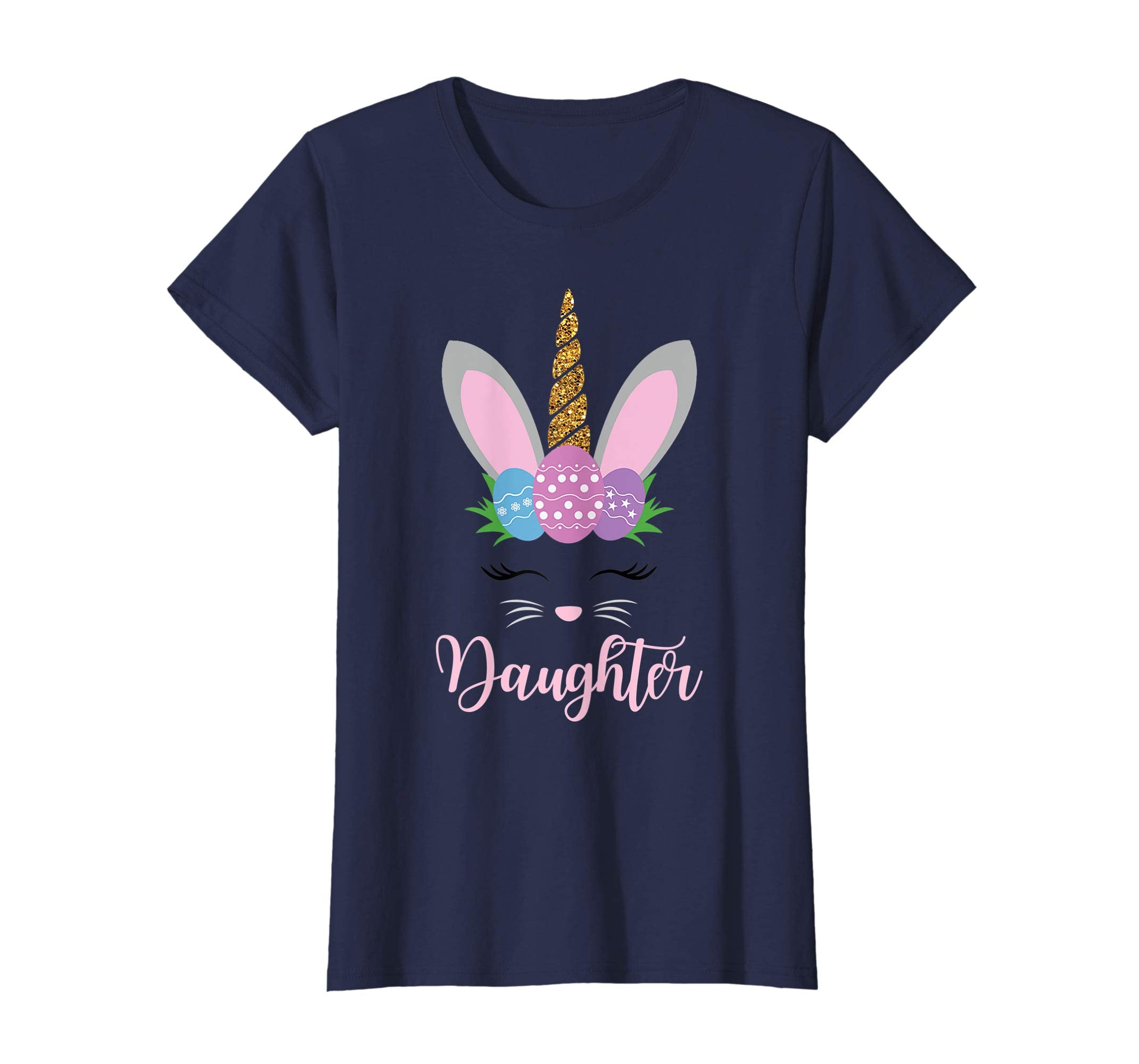 Daughter Easter Bunny Unicorn Funny Shirt Cute Bunnies Gift