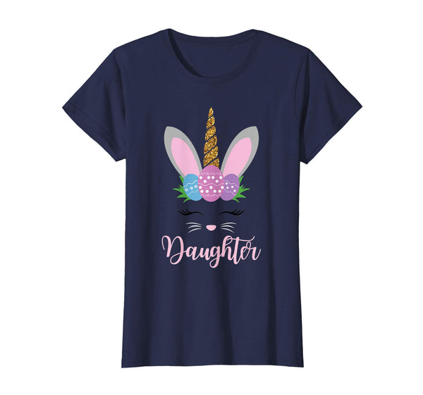 Daughter Easter Bunny Unicorn Funny Shirt Cute Bunnies Gift
