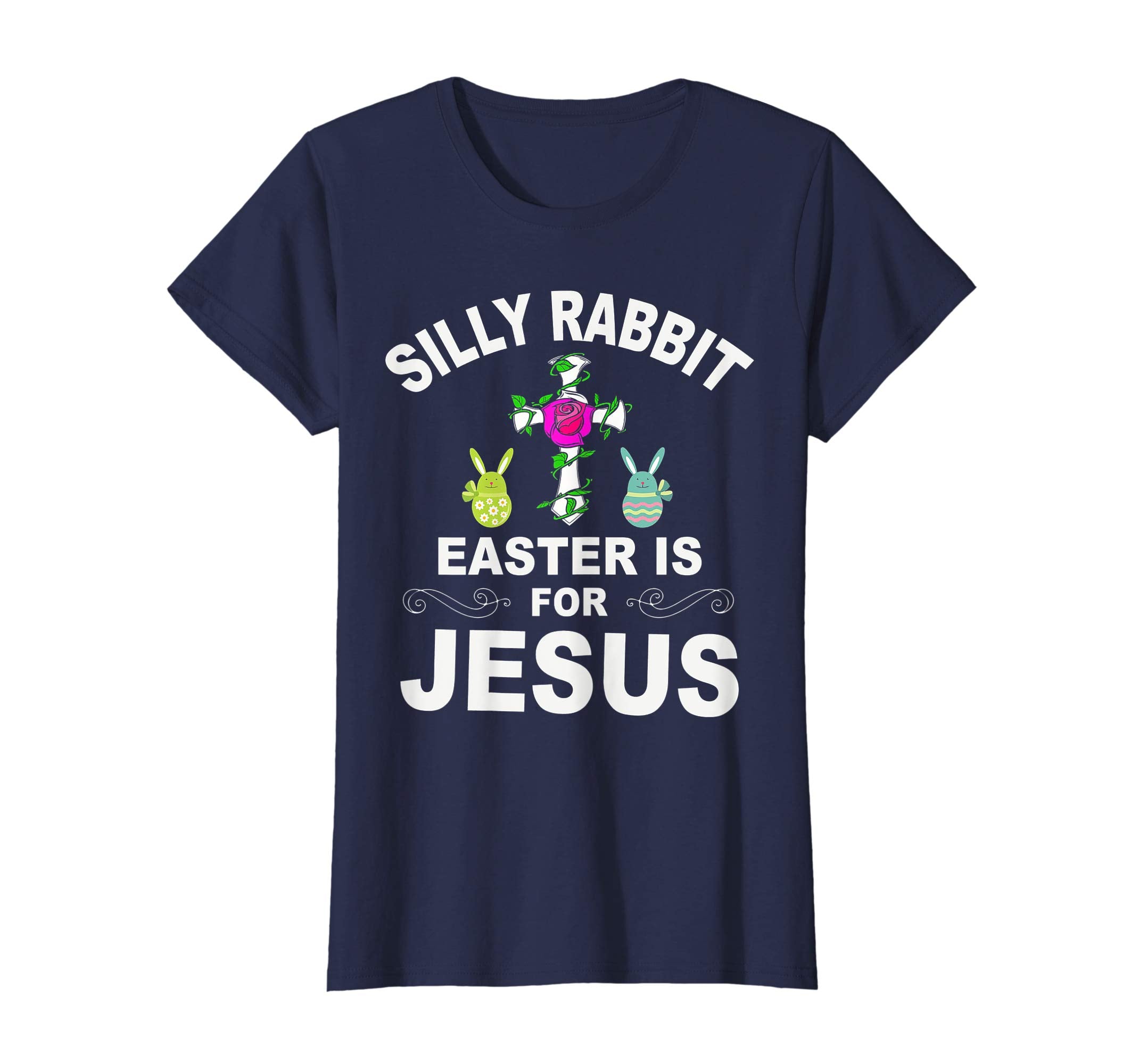 Cute Silly Rabbit Easter Is for Jesus Christians TShirt Gift