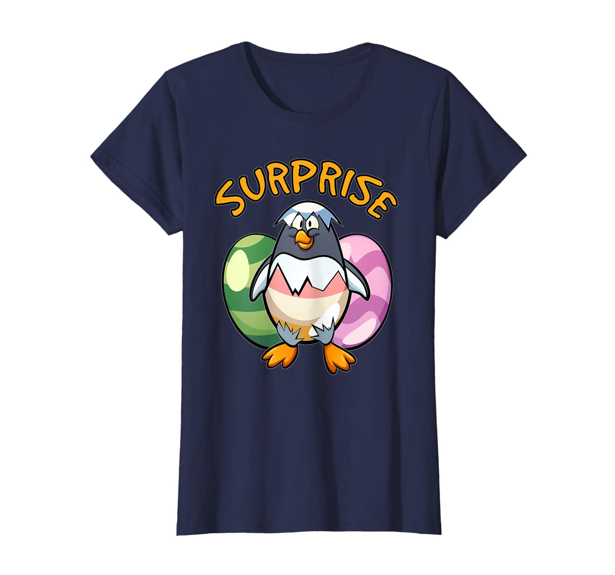 Easter Shirts For Kids Boys Girls Penguin Shirt Easter Eggs