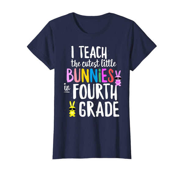 Easter Fourth Grade Teacher Bunny Christian Holiday T-shirt