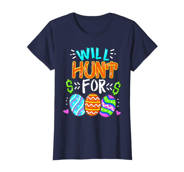 Happy Easter Day T-Shirt Colorful Egg Tee Gift Hunting Shirt