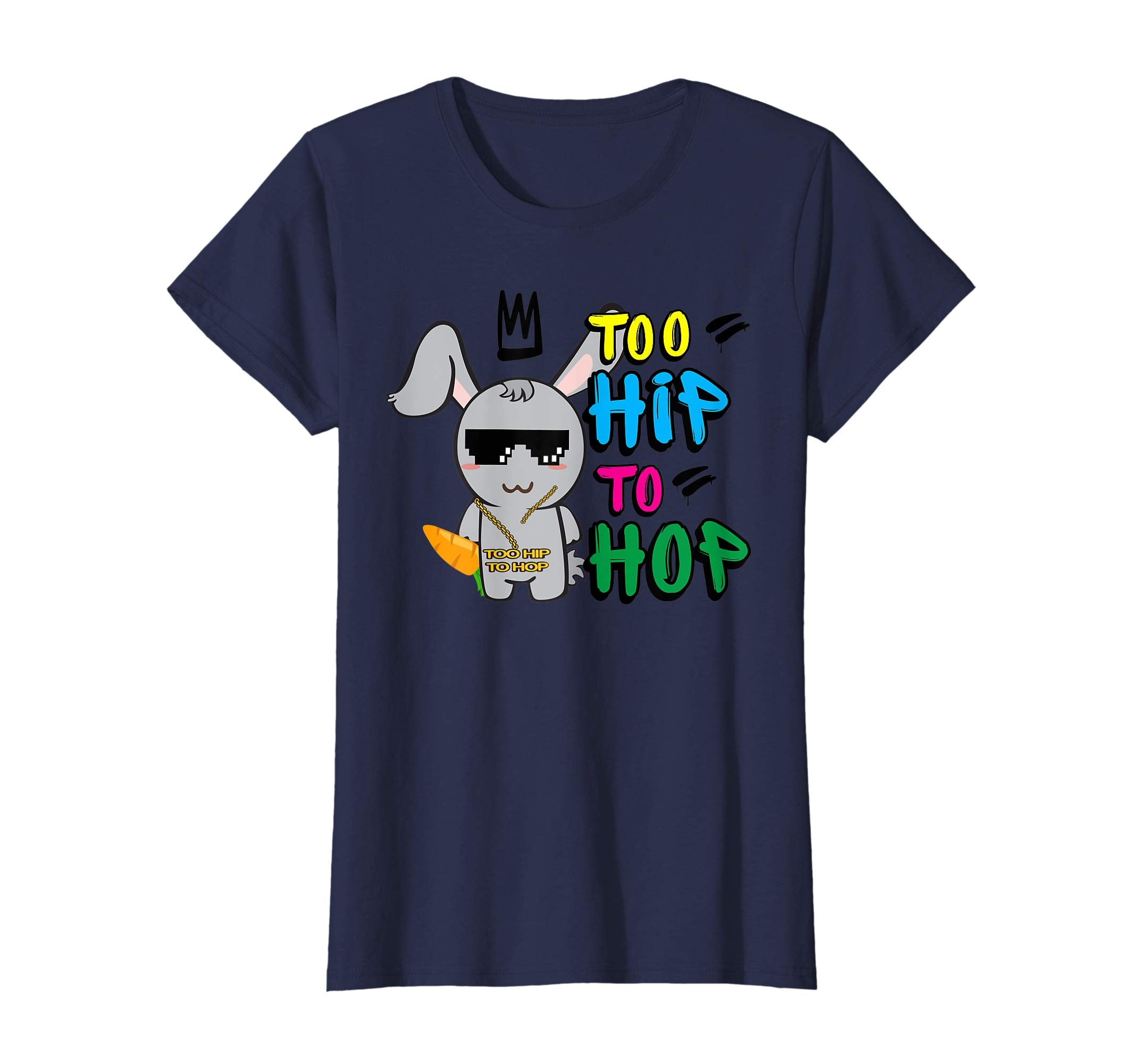 Too Hip To Hop Shirt | Funny Easter Bunny Dance Costume