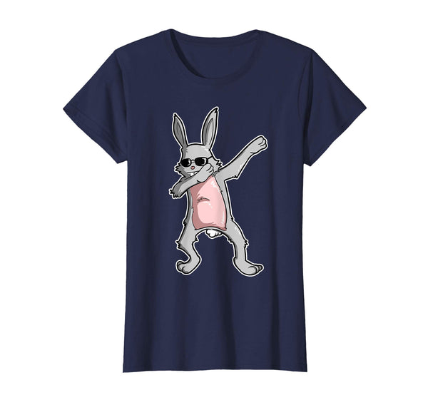 Easter Shirt For Boys Girls Cool Dabbing Rabbit