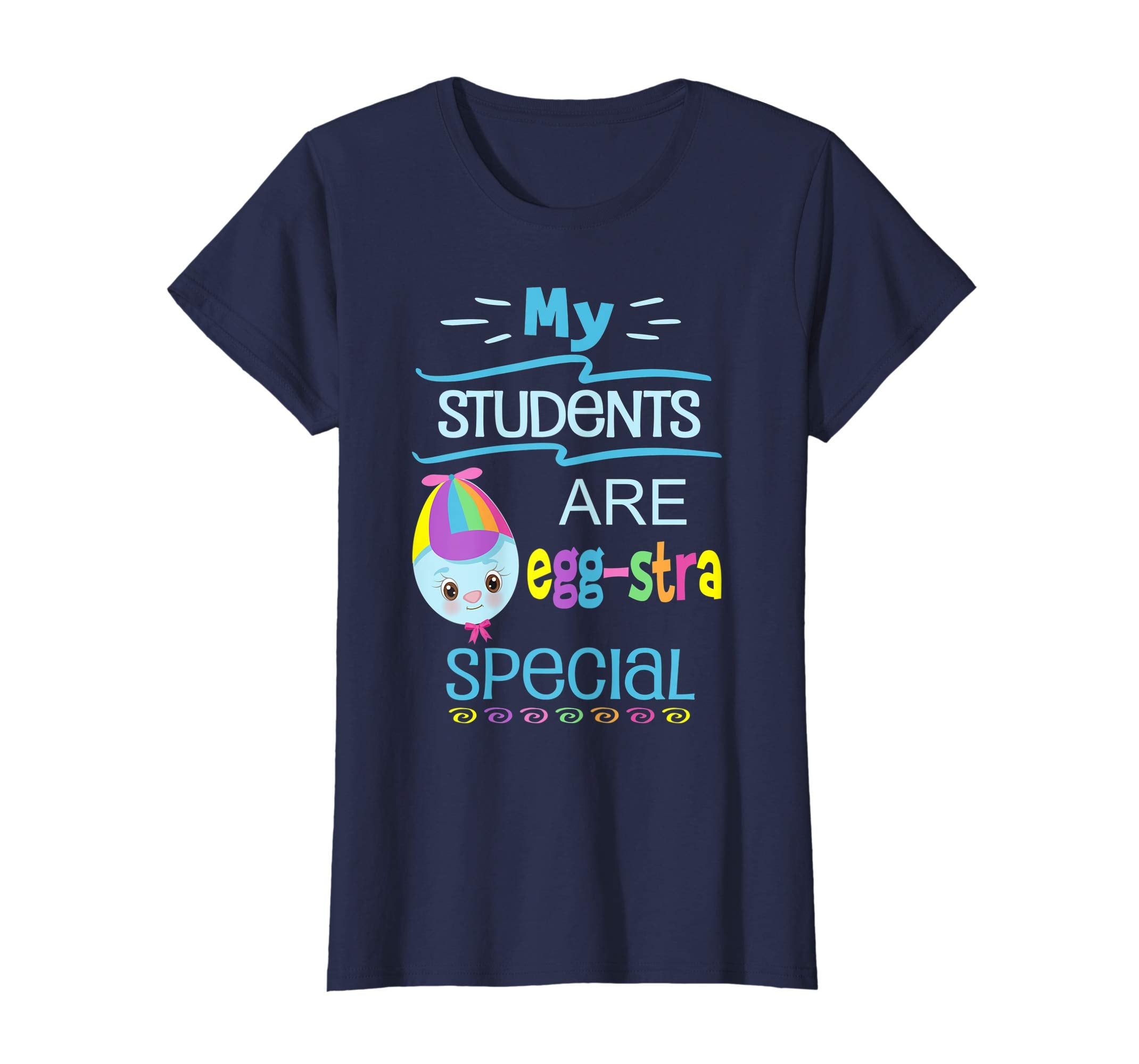 Easter Teacher Shirt Funny Eggstra Special Students