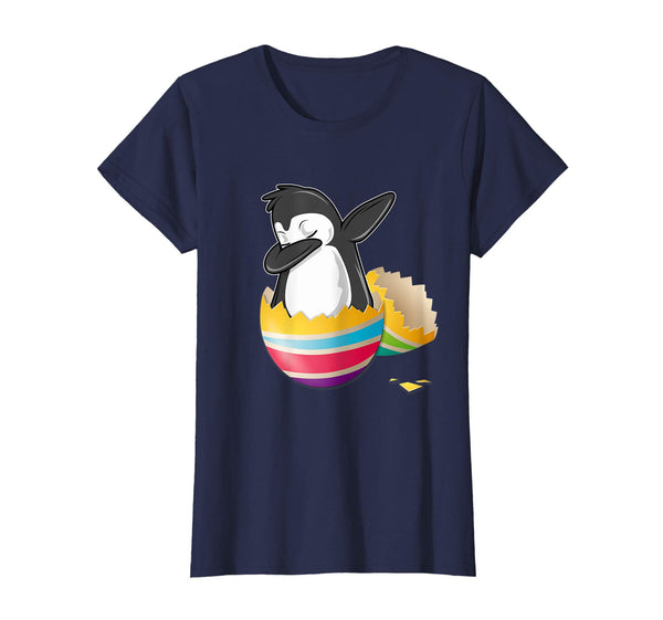 Penguin Dabbing Easter Eggs Easter Day Shirt