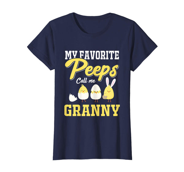 My Favorite Peeps Call Me Granny Happy Easter T-Shirt