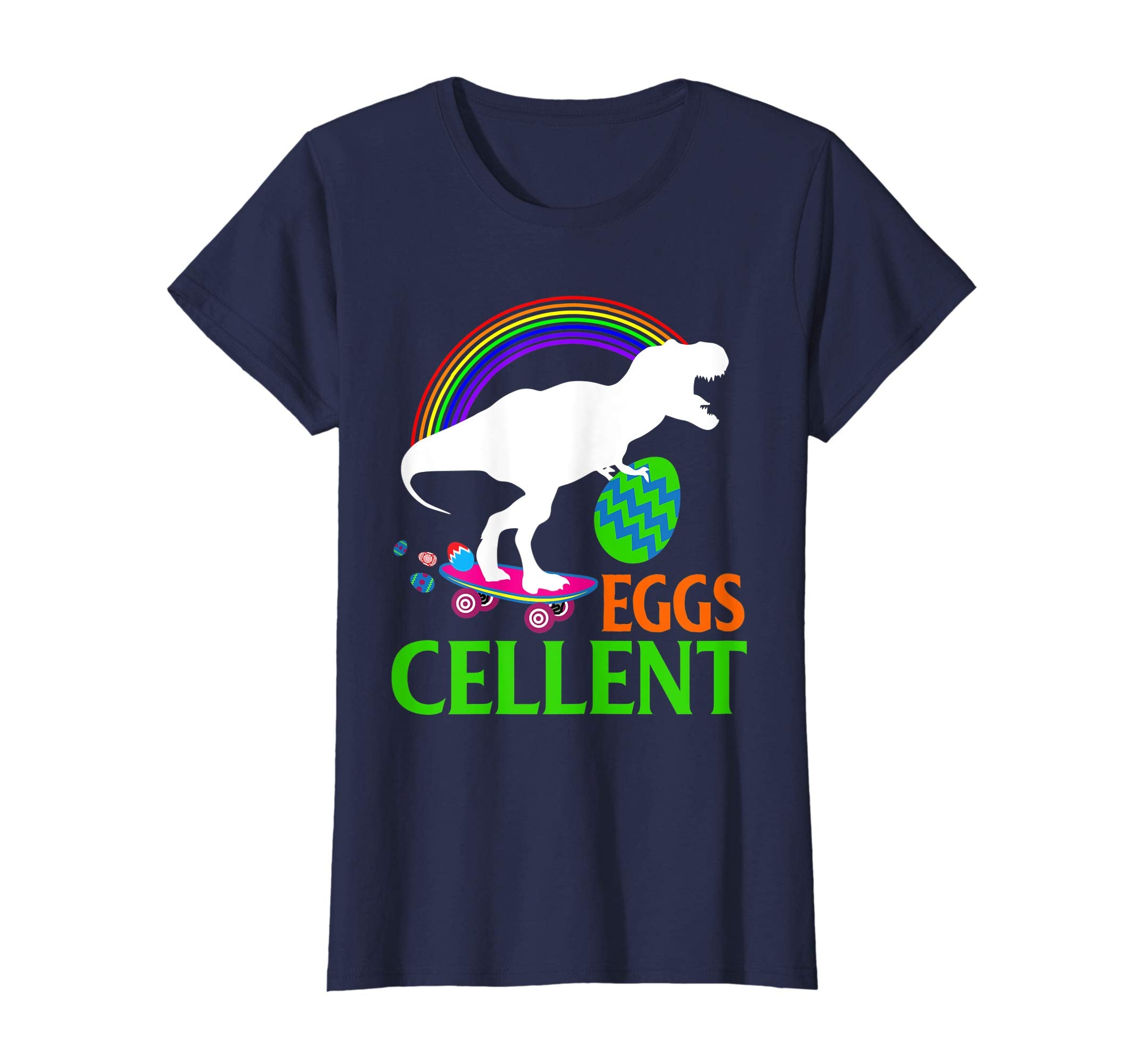 Eggs Cellent T Shirt T Rex Dinosaur Easter Bunny Egg teeKids