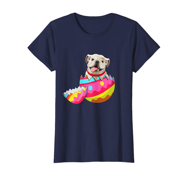 Bulldog Easter Egg T-shirt Funny Bulldog Easter Outfit Gift