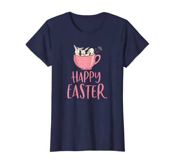 Tee-Happy Easter day Cute Bunnies t shirt