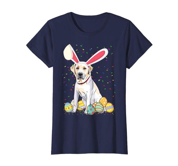 Labrador Dog Ear Easter Eggs Shirt Happy Easter Day Gift