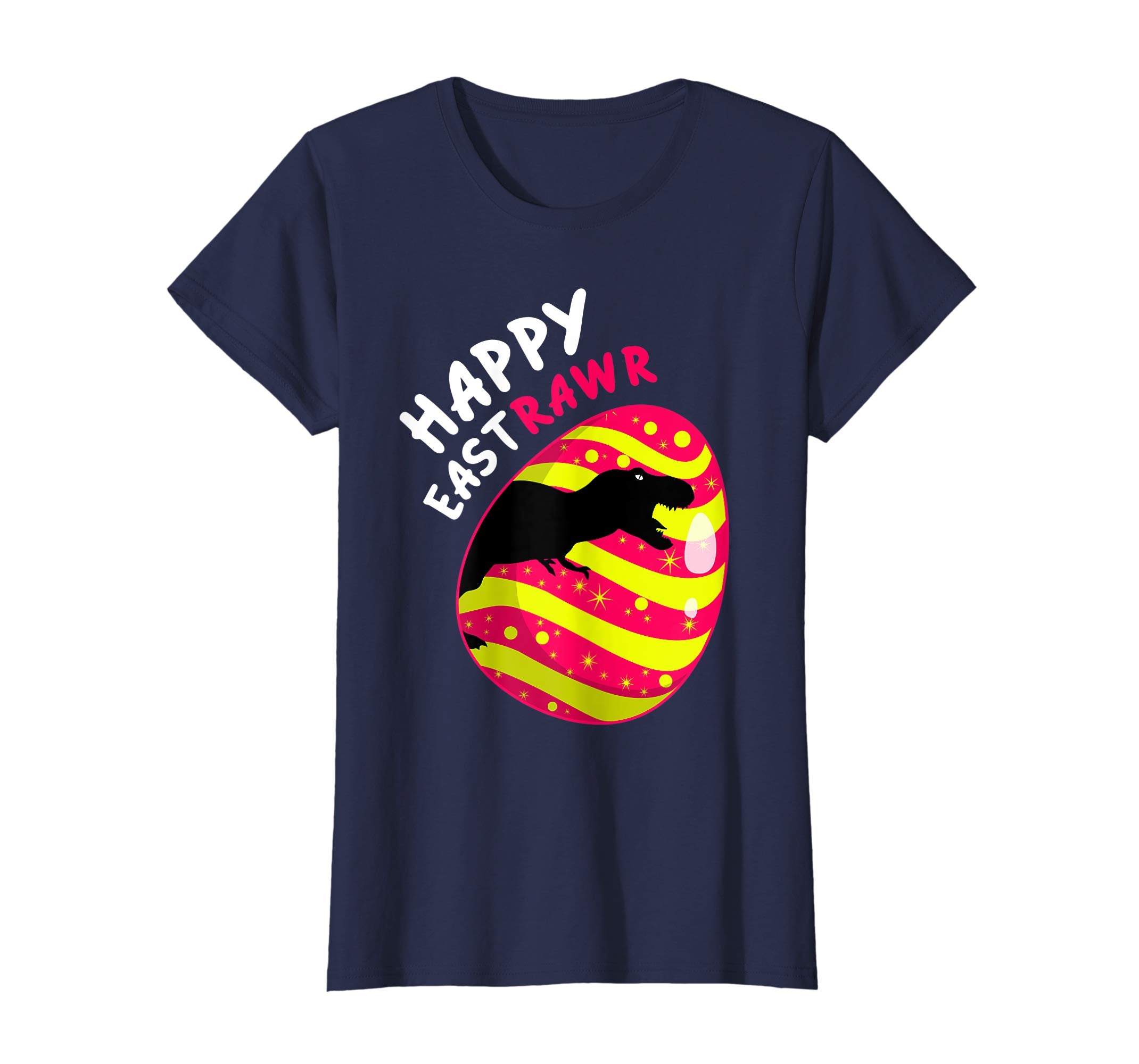 Funny Happy Eastrawr TShirt Kids T Rex Dinosaur Easter Shirt