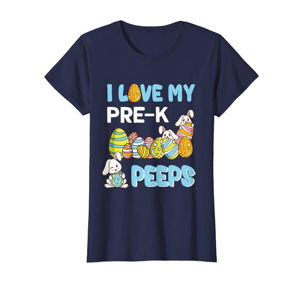 I Love My Pre-k Peeps T-Shirt Easter Day Gift