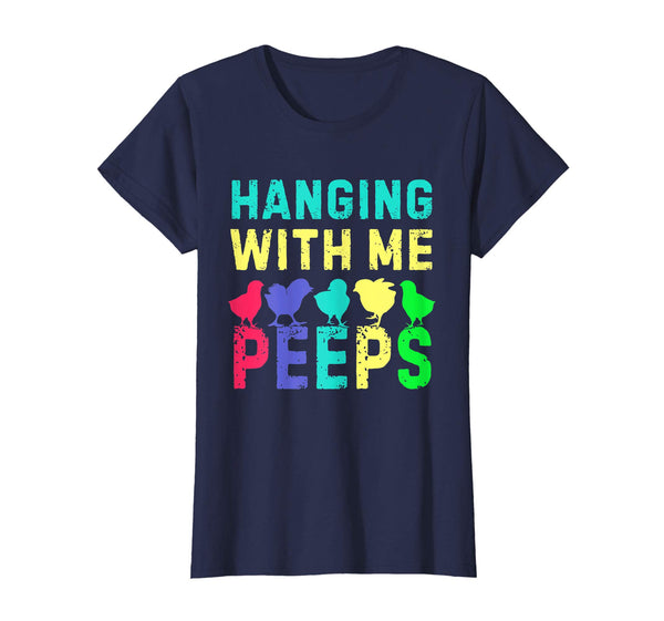 Hanging With My Peeps Happy Easter Kids Boys Girls T Shirt
