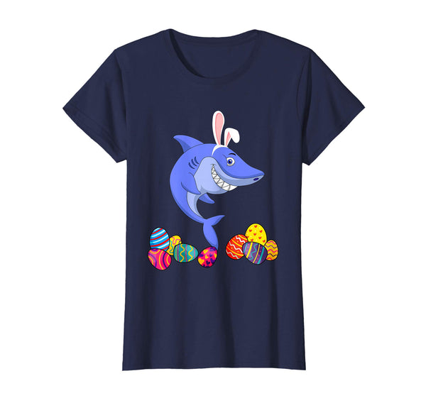 Shark Bunny Ear With Egg Easter Easter Day Shirt