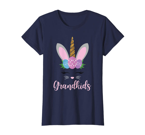 Grandkids Easter Bunny Unicorn Funny Shirt Cute Bunnies Gift