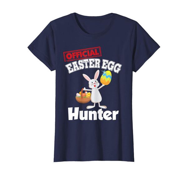 Official Easter Egg Hunter Bunny Eggs Basket T-Shirt Lovely