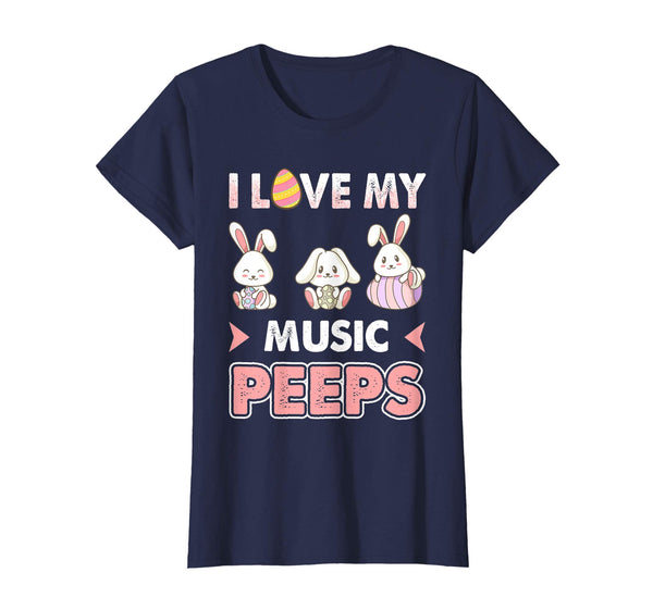 I Love My Music Peeps Easter Day T-Shirt