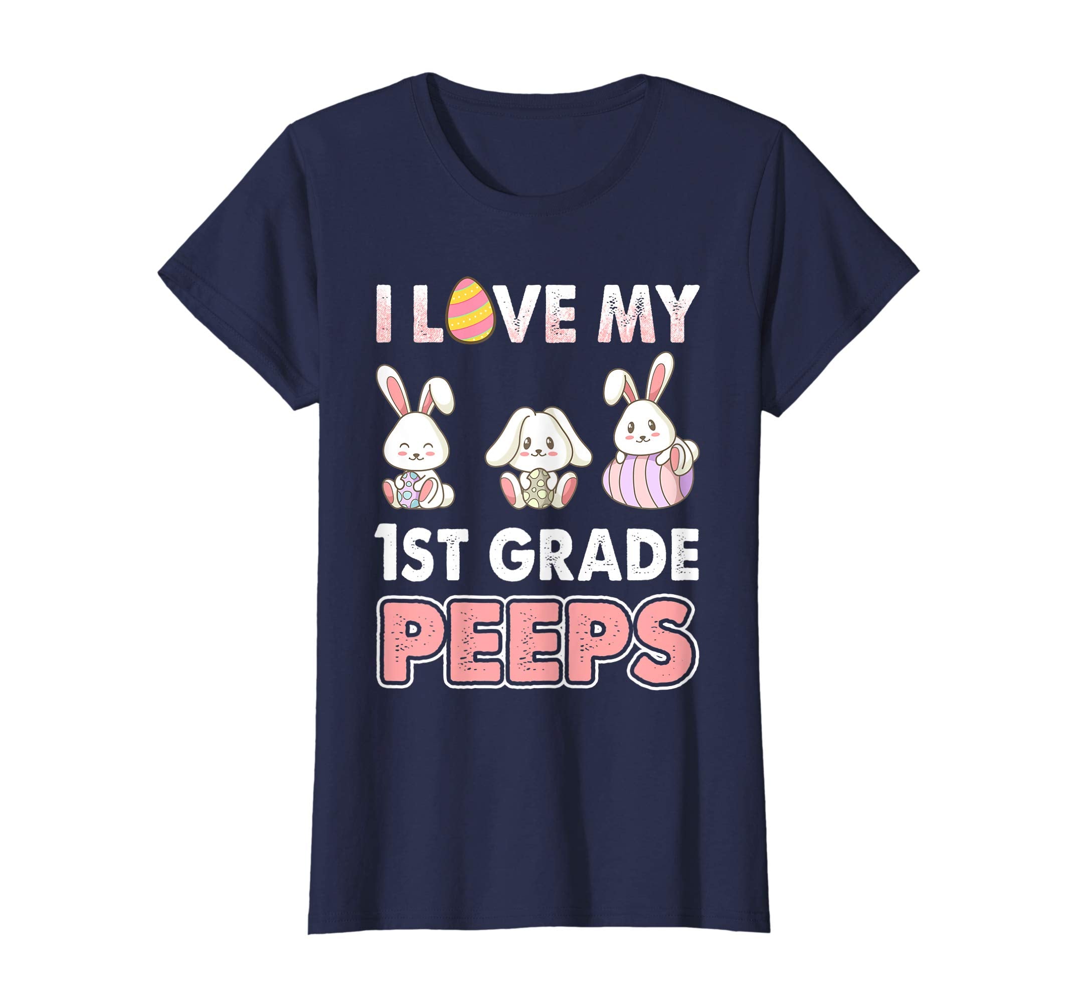 I Love My 1st Grade Peeps Easter Day T-Shirt