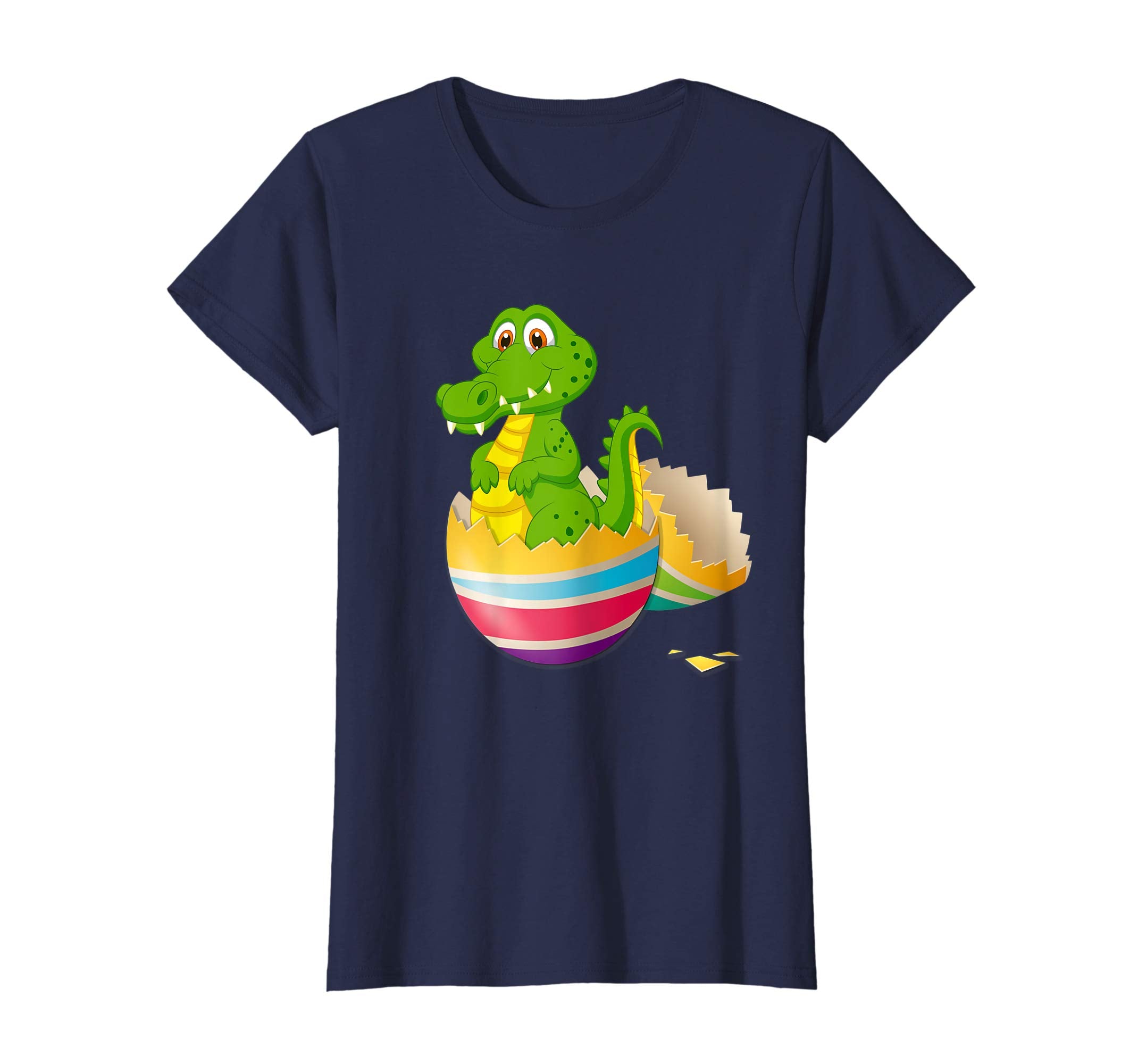 Baby Crocodile Hatching From Easter Egg Easter Day Shirt